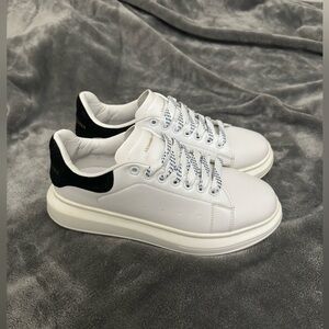Alexander McQueen white shoes